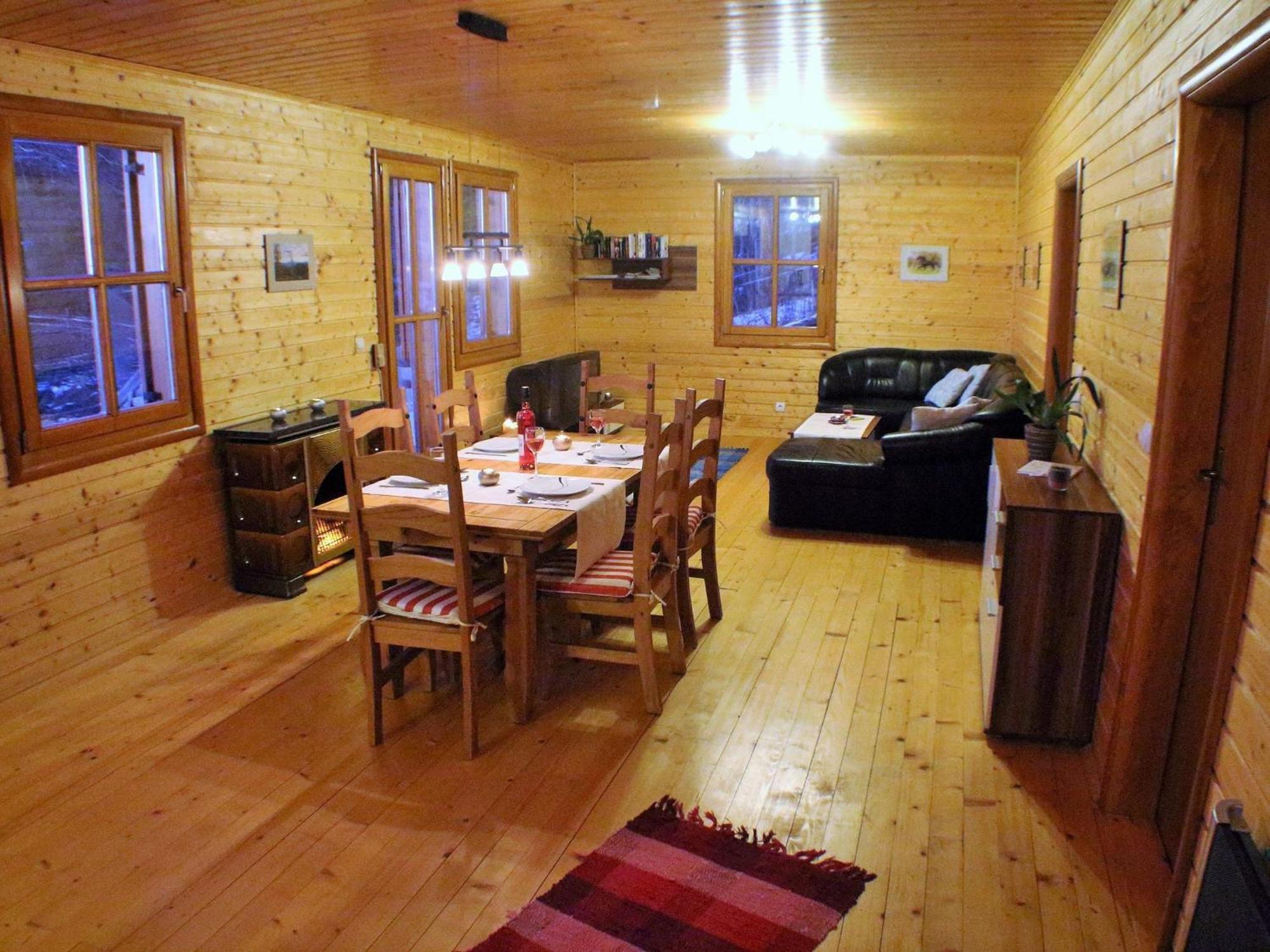 Detached Wooden Chalet In Liebenfels Carinthia Near The Simonh He Ski Area Eksteriør billede